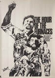 The Hour of the Furnaces 1970's – Original UK “The Other Cinema” Poster – Political Cinema / Third Cinema Rarity