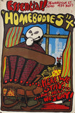 Essential Homebodies Poster – Original 1970s X3 Posters London – Rare Soho Underground / Psychedelic Horror Art