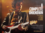 Original 2025 - A Complete Unknown - UK Quad Cinema Poster