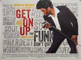 Original 2014 - Get On Up - UK Quad Cinema Poster