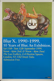 Original 1999 - BLUR X – Exhibition Poster + Graham Coxon Art Print