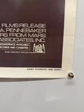 Original 1983 - David Bowie - Ziggy Stardust And The Spiders From Mars US One Sheet Poster