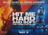 Original 2026 - Billie Eilish - Hit Me Hard & Soft - UK Quad Cinema Poster