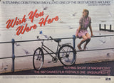 Original 1987 - Wish You Were Here -  Rare Rolled UK Quad Poster