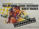 Original 1969 - Paul Newman - Winning - UK Quad Poster