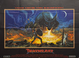 Original 1981 - Dragonslayer - UK Quad Poster
