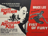 Original 1978 - The Amsterdam Kill/Fist Of Fury - Double Bill UK Quad Poster