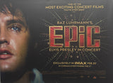 Original 2025 – Elvis Presley - Epic - Live In Concert – UK Quad Poster