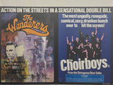 Original 1979 – The Wanderers / The Choirboys – Double Bill UK Quad Poster