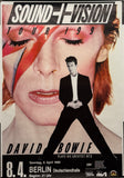 Original 1990 David Bowie - Sound + Vision German Concert Promo Poster