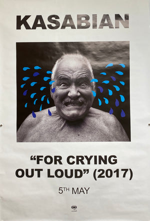 KASABIAN  For Crying Out Loud original UK 4 Sheet Promo Poster