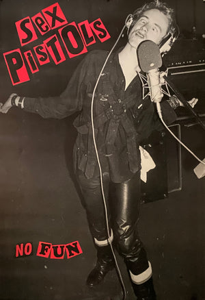 Original 1990's Sex Pistols Commercial Poster