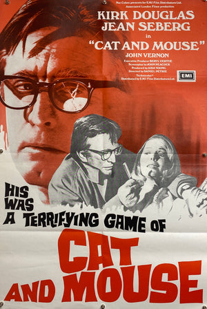 Cat and Mouse - 1974 - Original English One Sheet