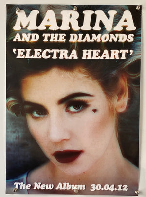 Marina and the Diamonds - Electra Heart - Original Promo Poster