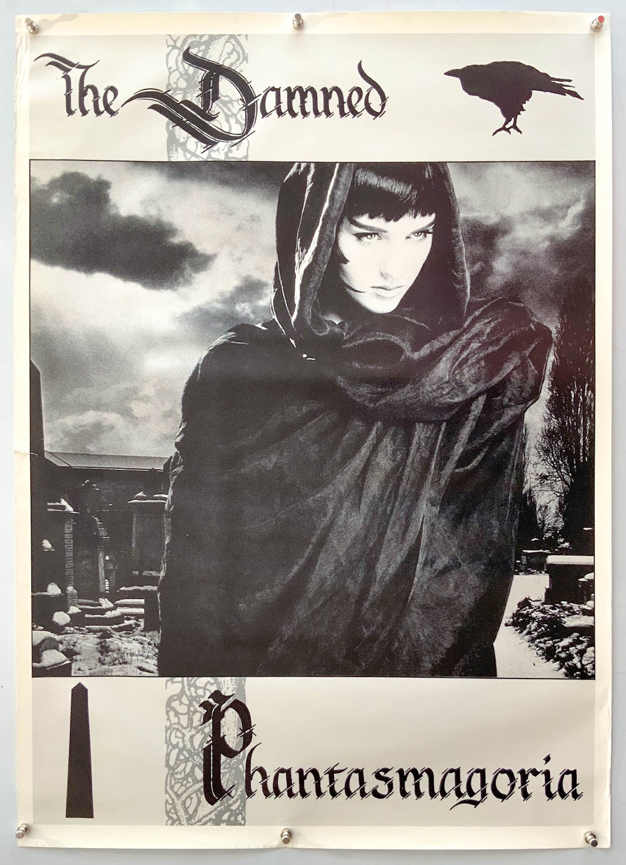 The Damned Phantasmagoria 1990s Commercial Poster Poster Freaks