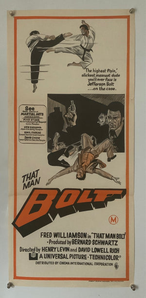 That Man Bolt - Original 1973 Australian Daybill Poster