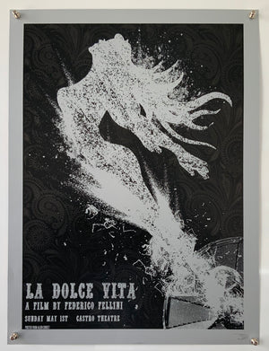 LA dolce Vita Silk Screen Print by Alien Corset - 2011 - Original Poster