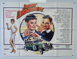 Johnny Dangerously - 1984 - Original UK Quad