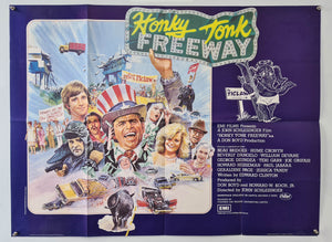 Honky Tonk Freeway - 1981 - Original UK Quad
