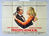 Prizzi's Honour - 1985 - Original UK Quad