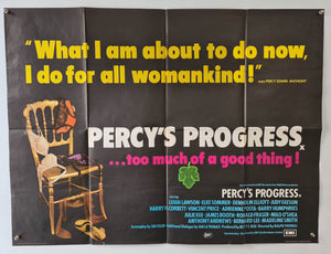 Percy's Progress - 1974 - Original UK Quad