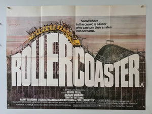 Rollercoaster - 1977 - Original UK Quad