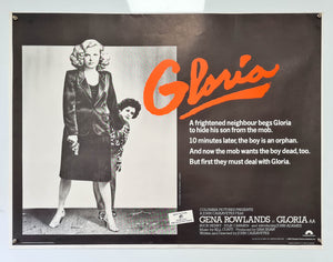 Gloria - 1980 - Original UK Quad