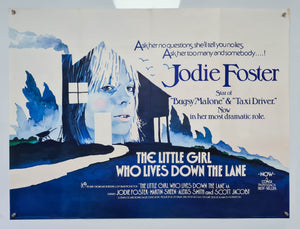 The Little Girl Who Lives Down The Lane - 1976 - Original UK Quad