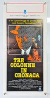 Three Columns in The News (Tre Colonne in Cronaca) - 1990 - Original Italian Locandina