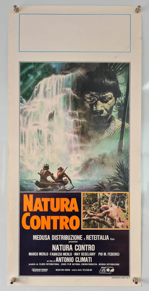 Natura Contro (Cannibal Holocaust 2) - 1988 - Original Italian Locandina