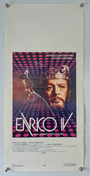 Henry IV (Enrico IV) - 1984 - Original Italian Locandina