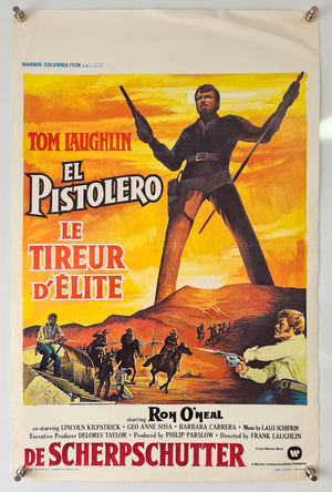 The Master Gunfighter (El Pistolero le Tireur D' Elite) - 1975 - Original Belgian Poster