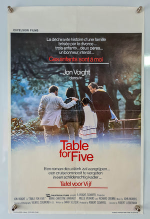 Table for Five - 1983 - Original Belgian Poster