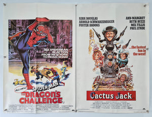 Spiderman: The Dragons Challenge - Cactus Jack (The Villain) - Double - 1981 - Original UK Quad