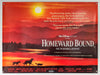Homeward Bound: The Incredible Journey - 1993 - Original UK Quad