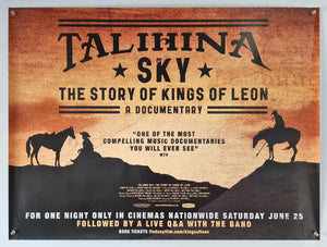 Talihina Sky: The Story of Kings of Leon: A Documentary - 2011 - Original UK Quad