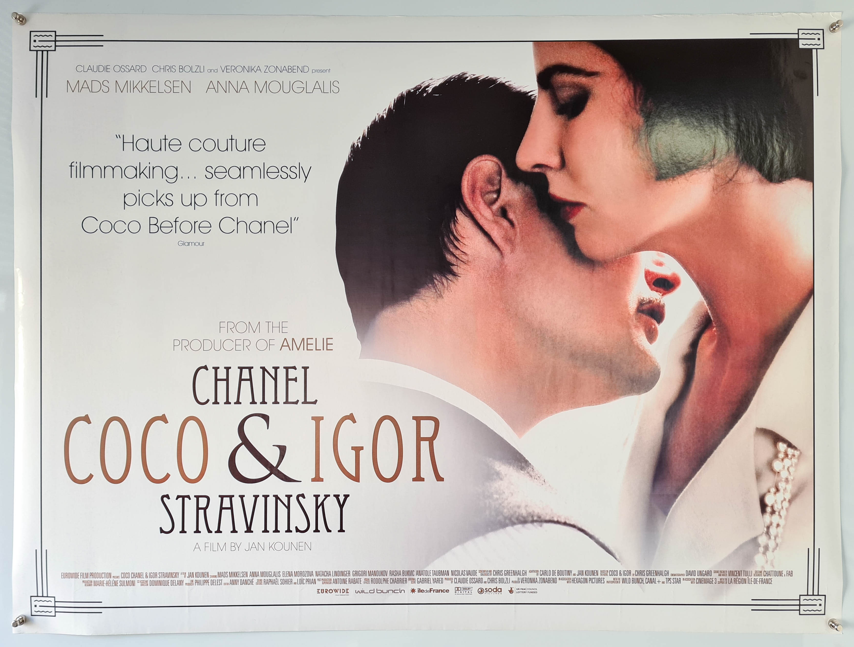 Coco Chanel & Igor Stravinsky - 2009 - Original UK Quad – Poster Freaks