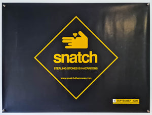 Snatch - 2000 - Original UK Quad