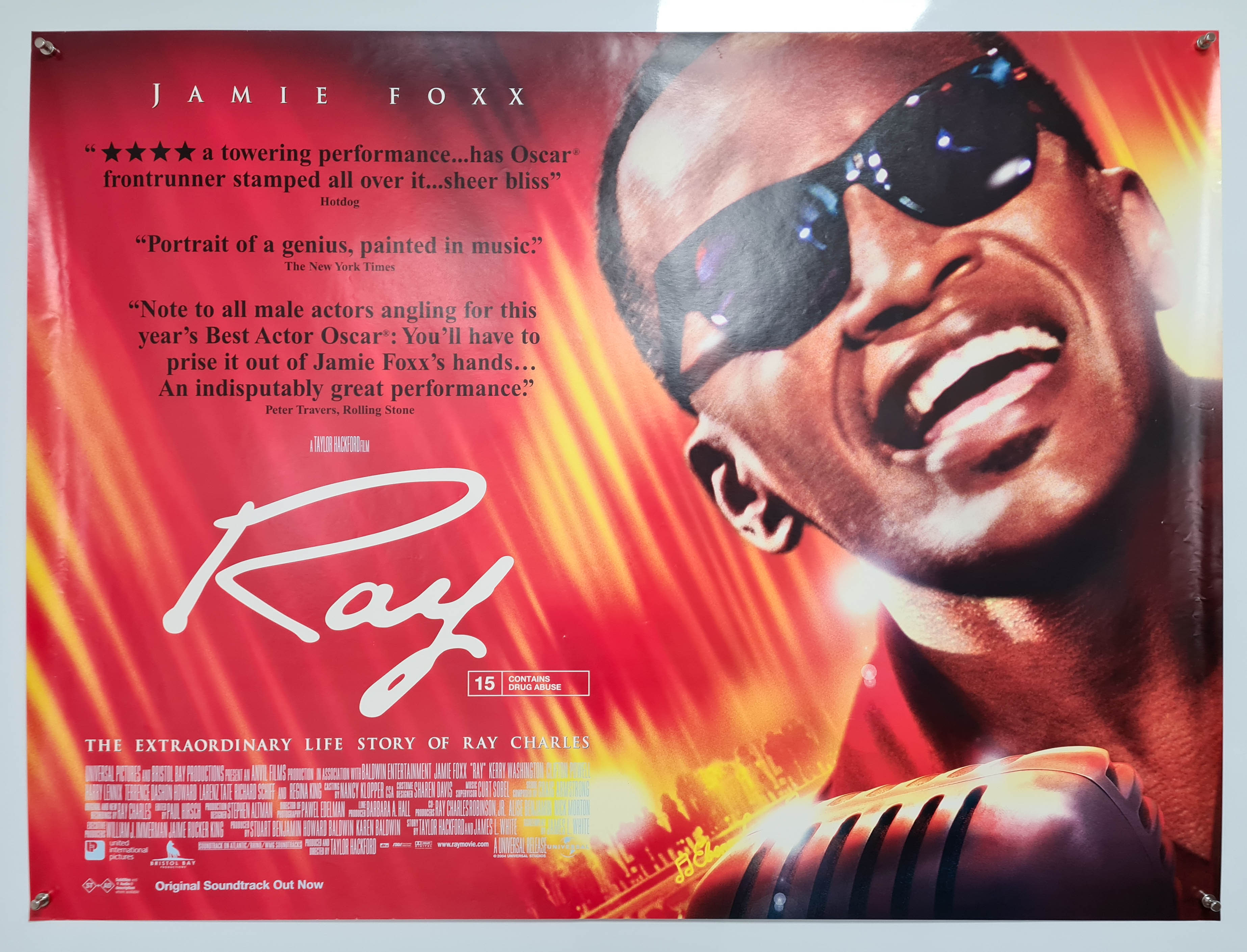 Ray - 2004 - Original UK Quad – Poster Freaks