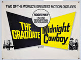 The Graduate - Midnight Cowboy - Double - 1970 - Original UK Quad