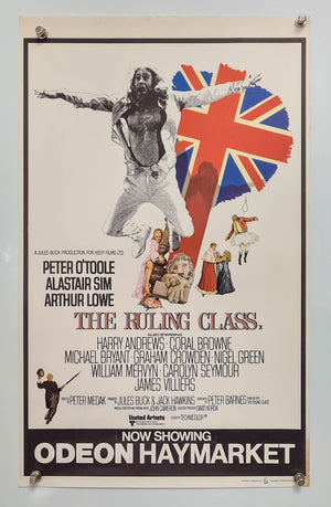 The Ruling Class - 1972 - Original Theatre Poster