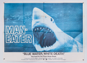 Man-Eater: Blue Water, White Death - 1971 - Original UK Quad