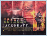 Backdraft - 1991 - Original UK Quad