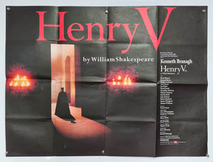 Henry V - 1989 - Original UK Quad