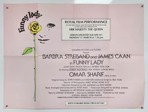 Funny Lady - Royal Film Performance - 1975 - Original UK Quad
