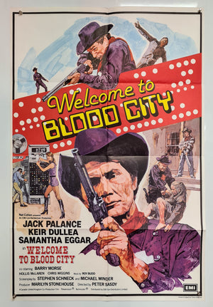 Welcome to Blood City - 1977 - Original English One sheet