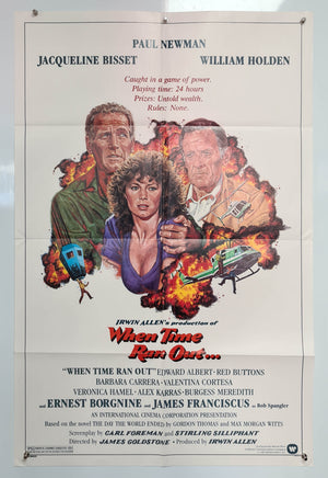 When Time Ran Out - 1980 - US One Sheet