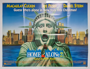 Home Alone 2: Lost in New York - 1992 - Original UK Quad