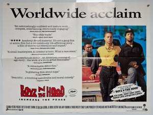 Boyz N The Hood - 1991 - Original UK Quad
