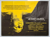 Altered States - 1980 - Original UK Quad